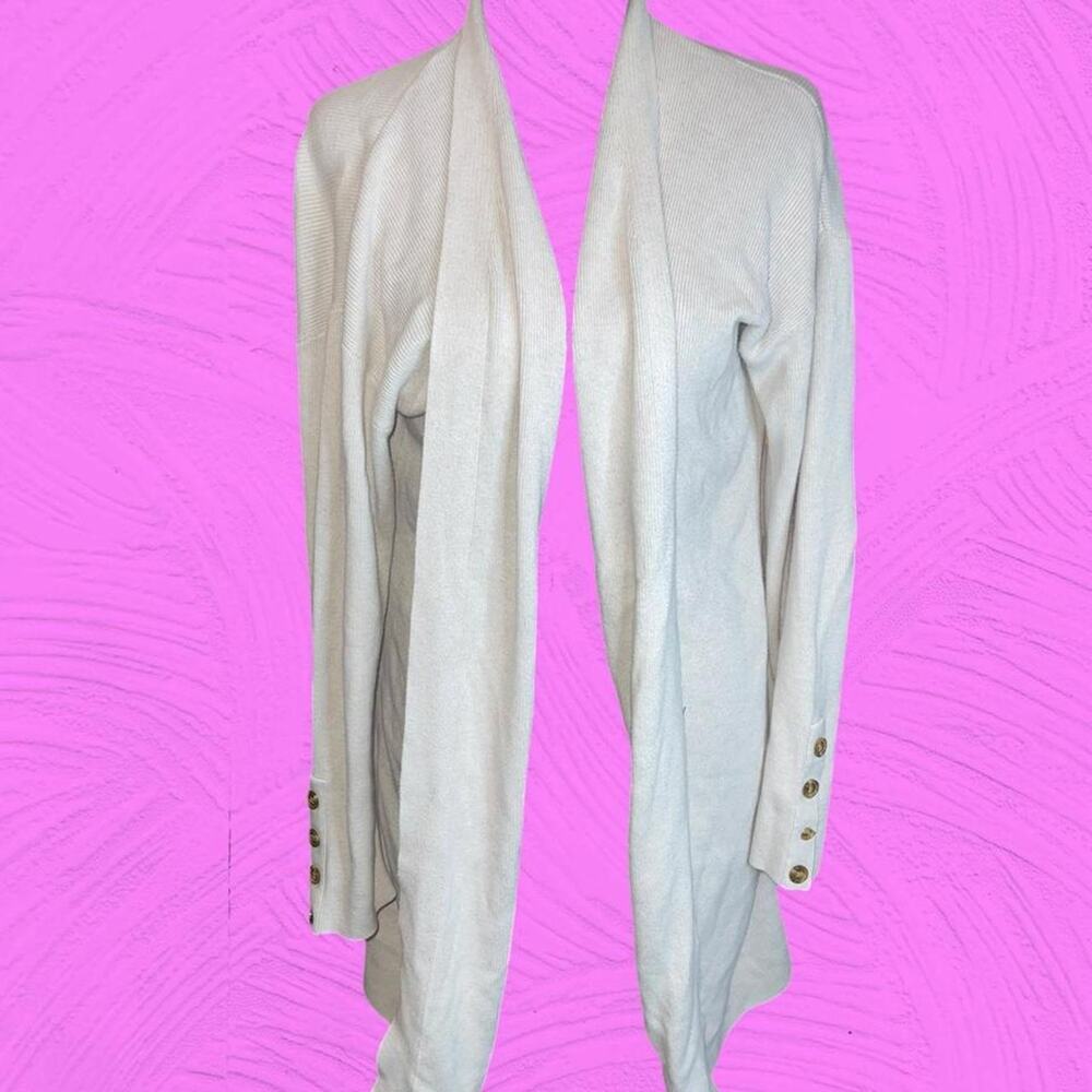 Banana republic draped open front cardigan
